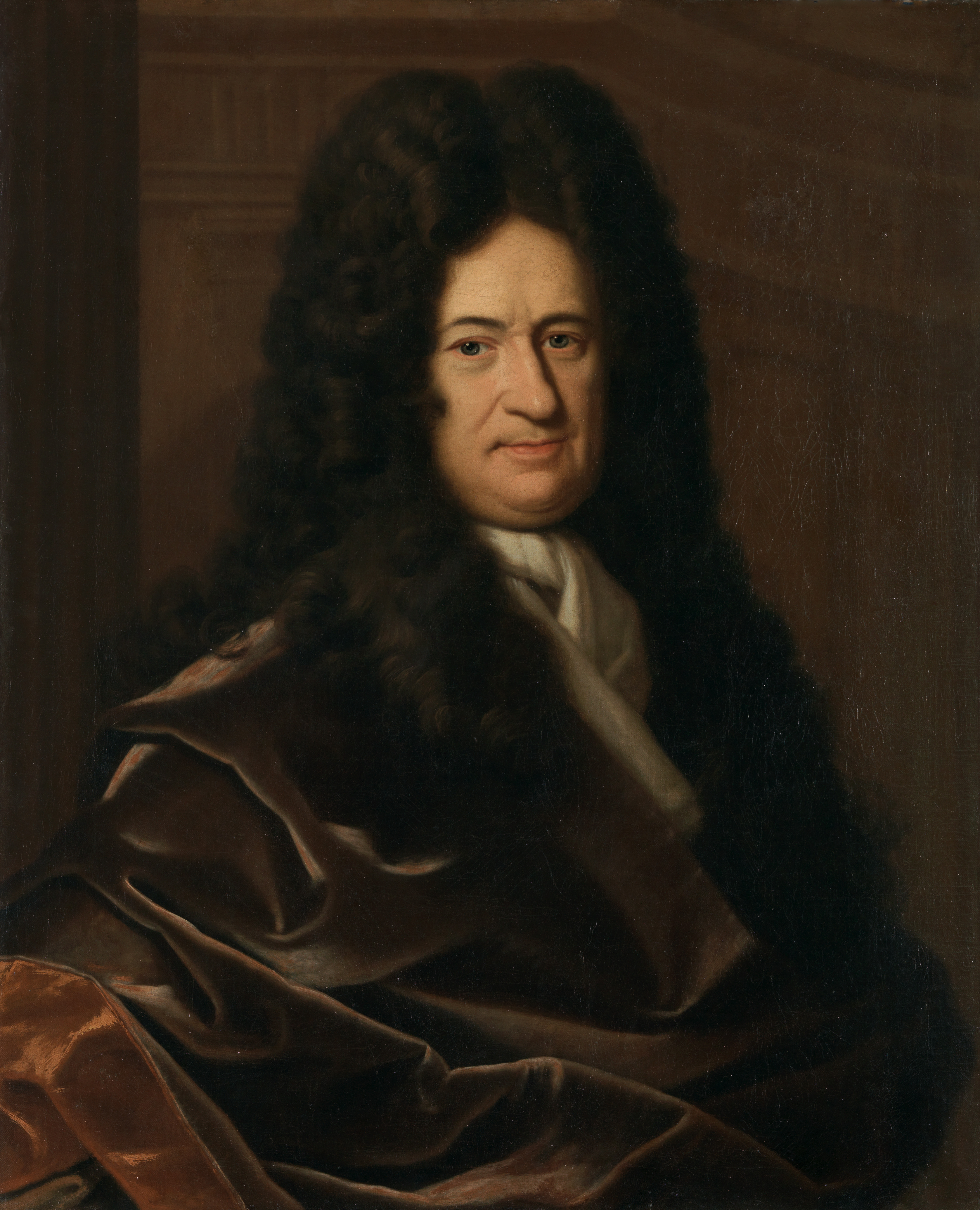 Portrait of Gottfried Wilhelm Leibniz (1646–1716).
