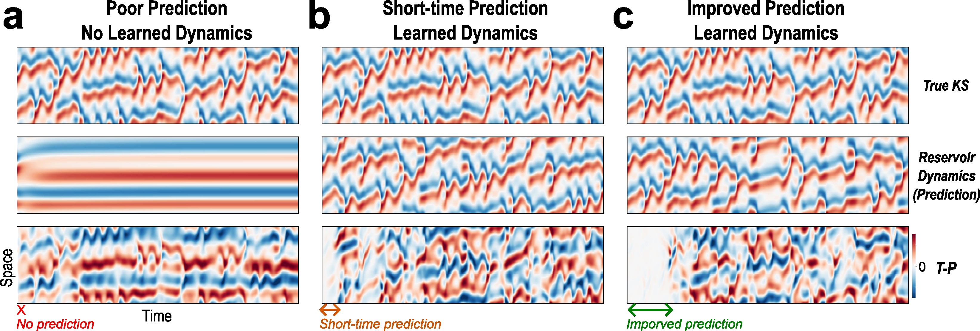 Evolutionary Optimization Reveals Structural Constraints on Reservoir Architecture for Spatiotemporal Chaos — teaser figure